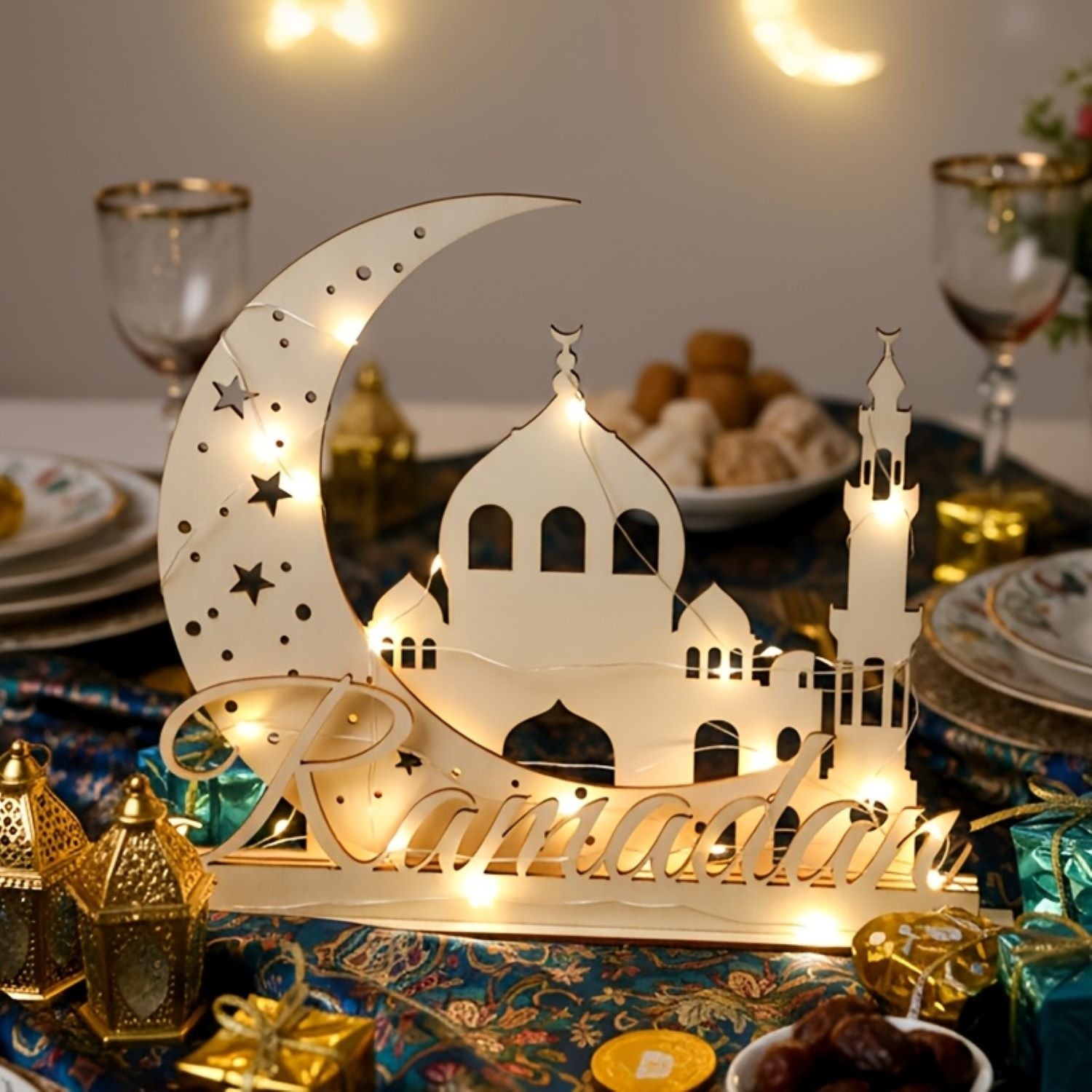 islamic table decor ramadan
