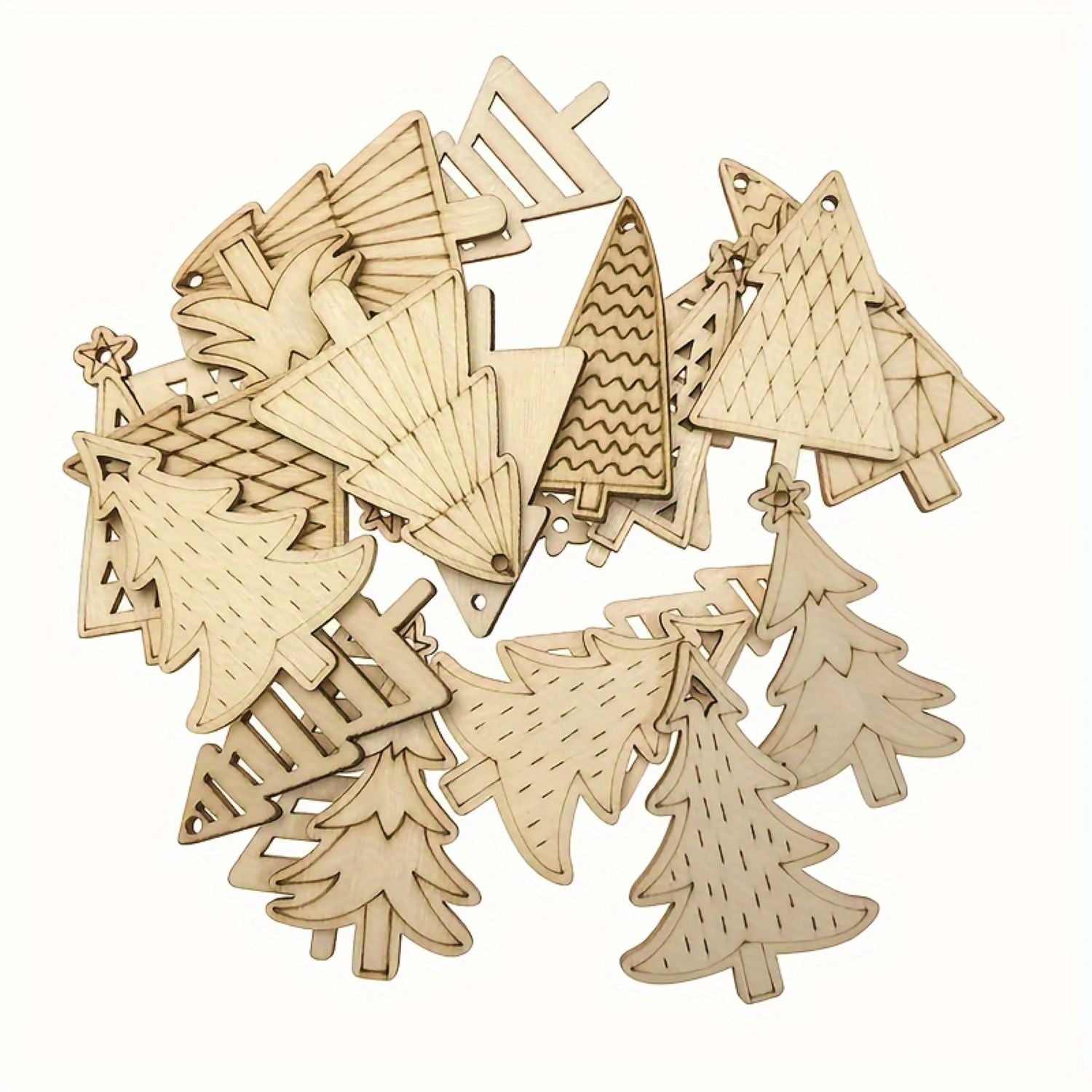 wooden hanging decorations