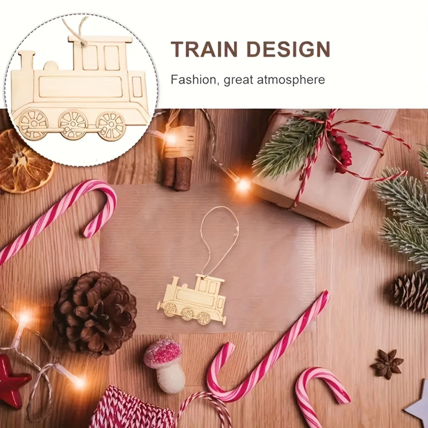 wooden toy train shaped craft supplies