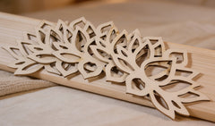 diwali decorative wooden coasters for dining table