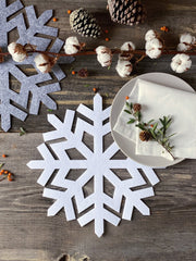 Felt Christmas table mats