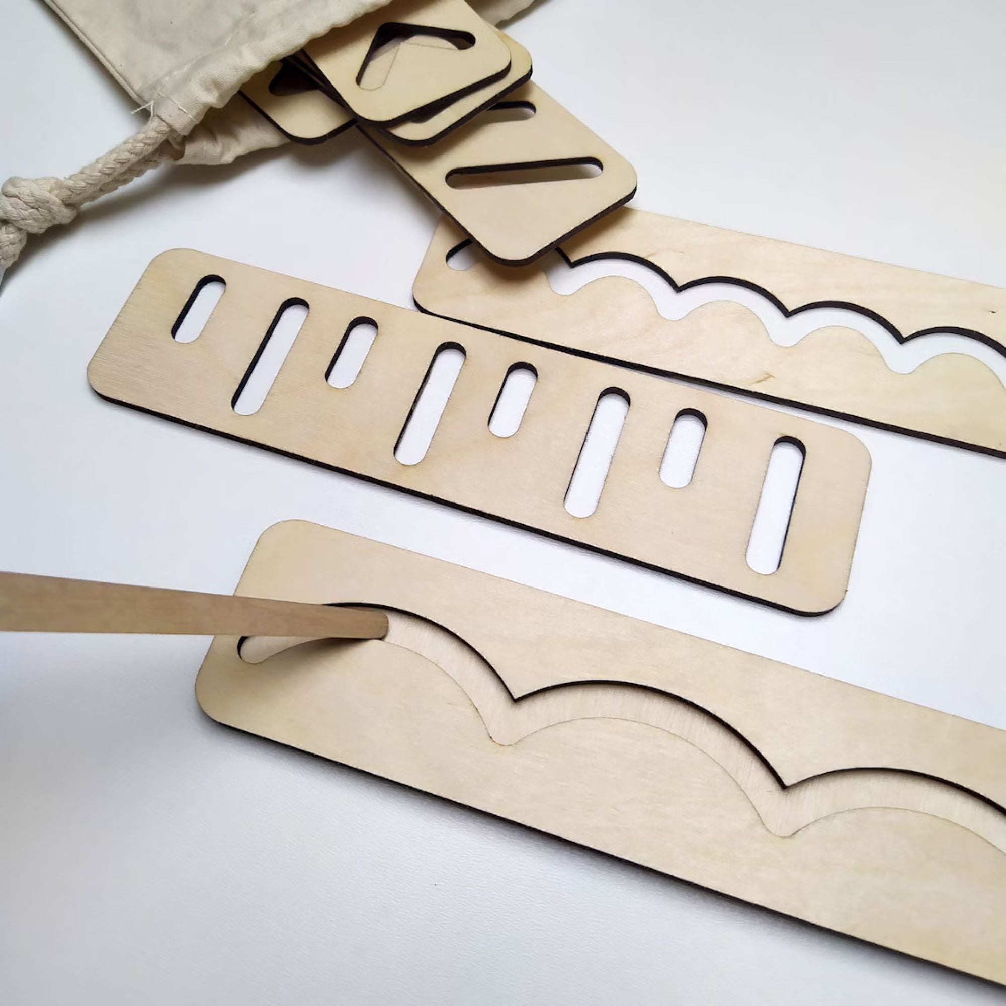 wooden tracing board for kids