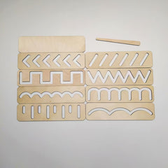montessori tracing board