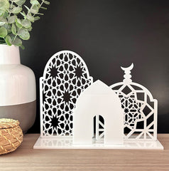 mosque table centerpiece