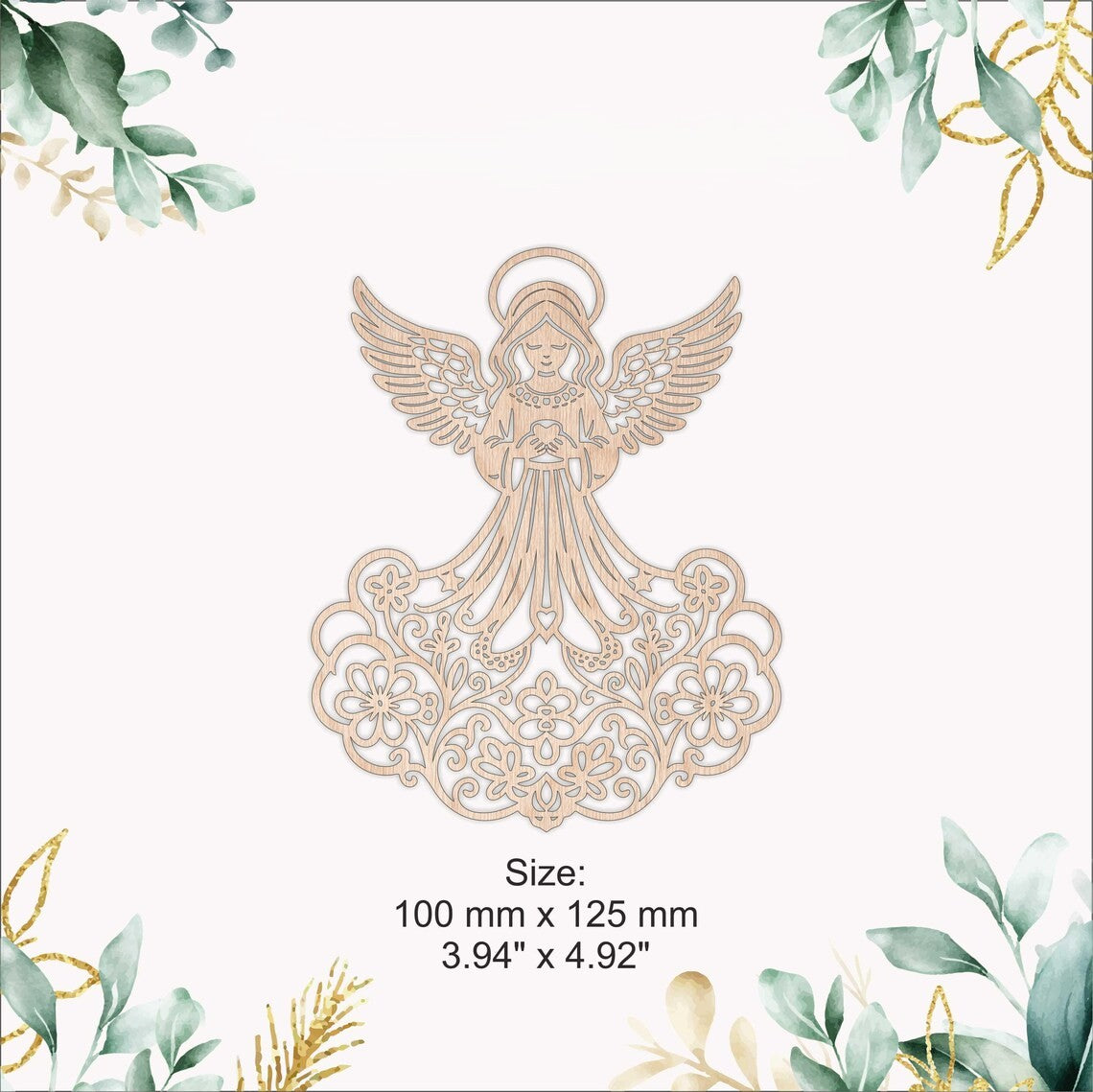Handmade Christmas angel décor supplies