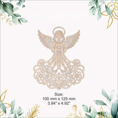 Handmade Christmas angel décor supplies