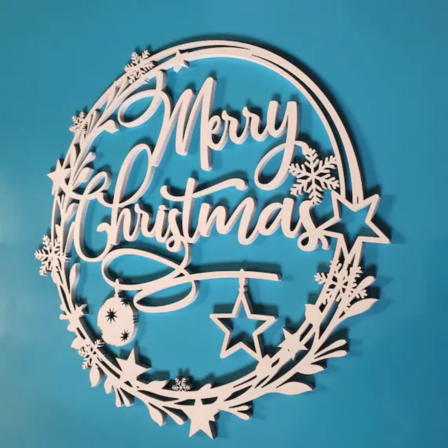 Christmas home entrance decor