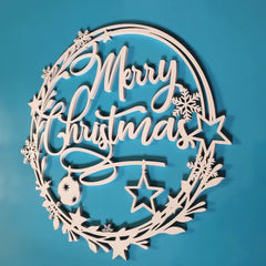 Christmas home entrance decor