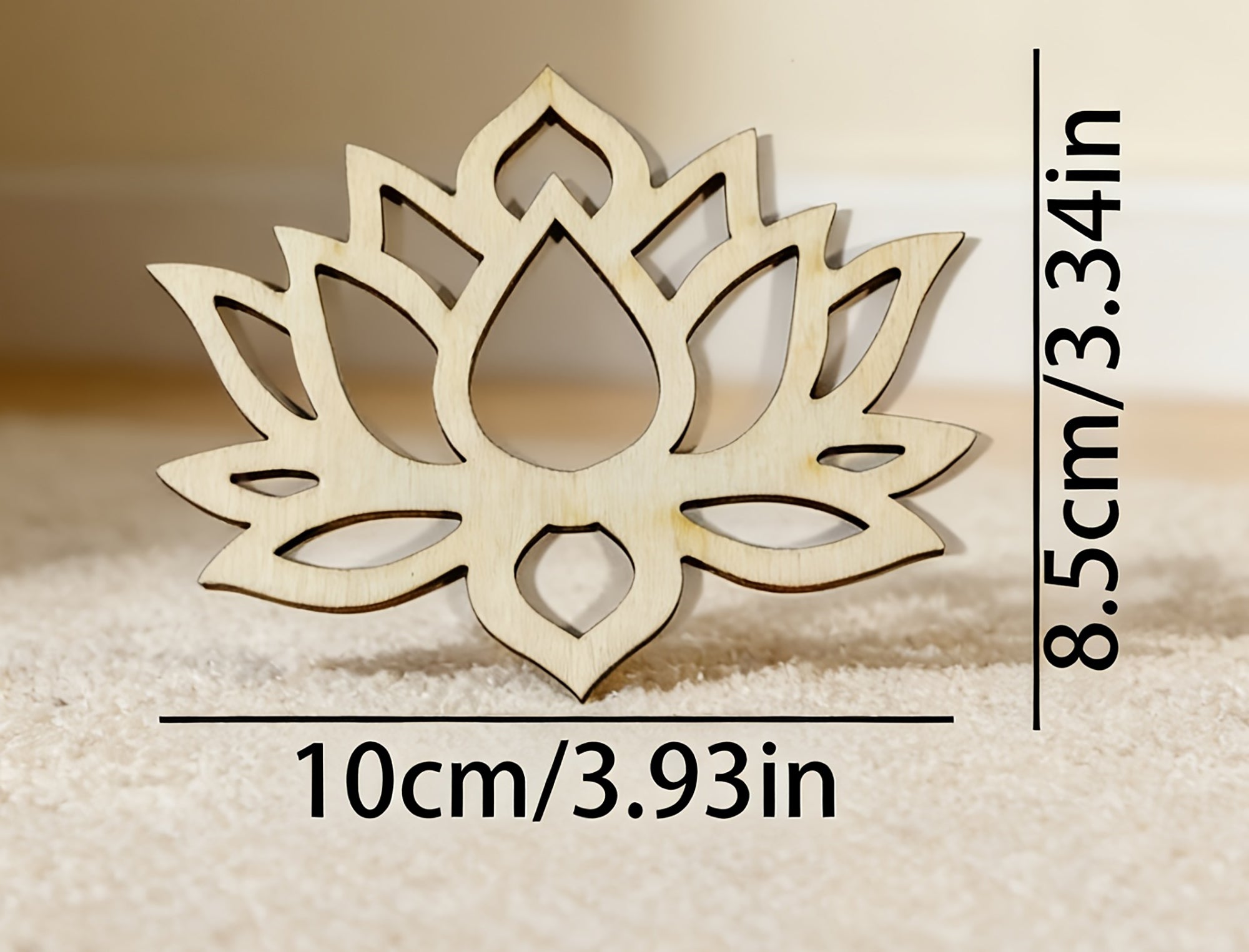 pack of 7 wooden coasters for diy art and craft