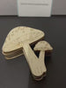 wooden mushroom cutouts