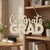 congrats grad mdf sign for decoration
