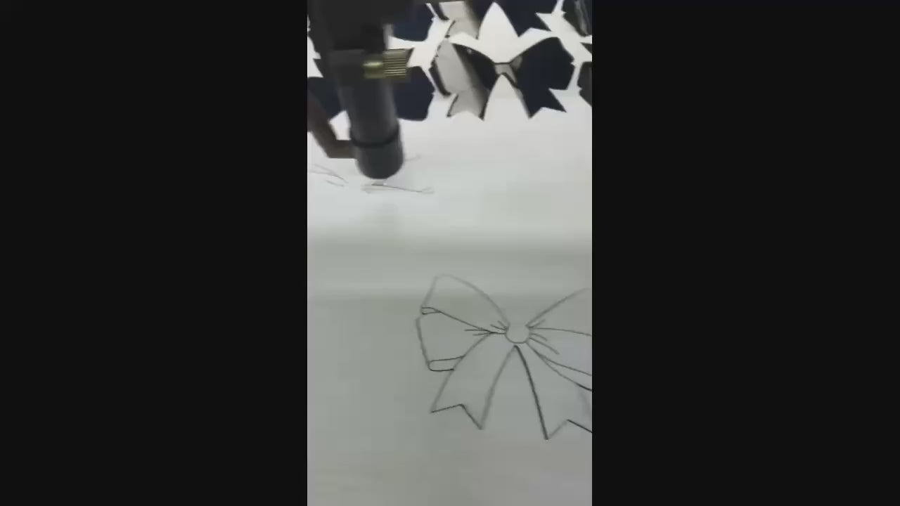 bow hanging ornaments wood blanks