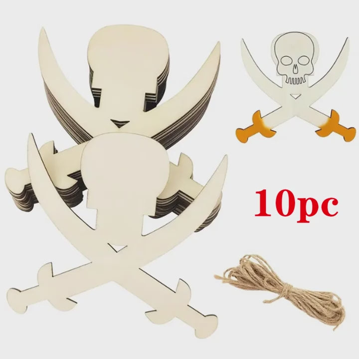 DIY pirate party decor