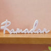 Ramadan Letter Table Decor for Eid Home & Party Decoration Single Piece Festive Desktop Ornament by American Elm