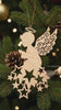 unfinished wooden ornament
