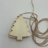 Natural Wood Tree Decorations