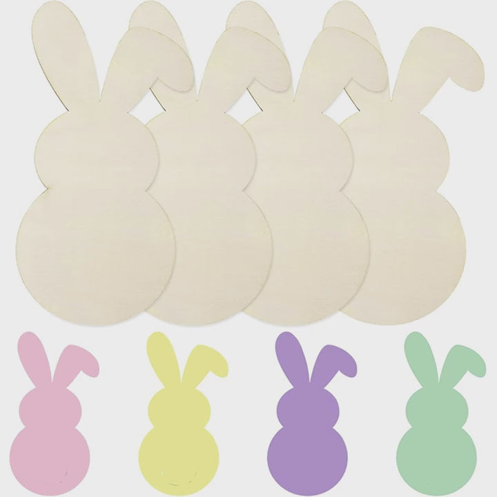 wooden rabbit blank
