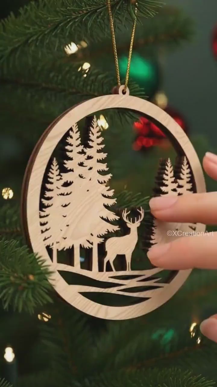 unfinished wooden ornament
