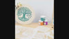 Globe Pattern Plastic Painting Stencil DIY Art Craft Template Reusable 3D Effect Stencil for Wall Fabric Wood Paper 1pcs Cliths