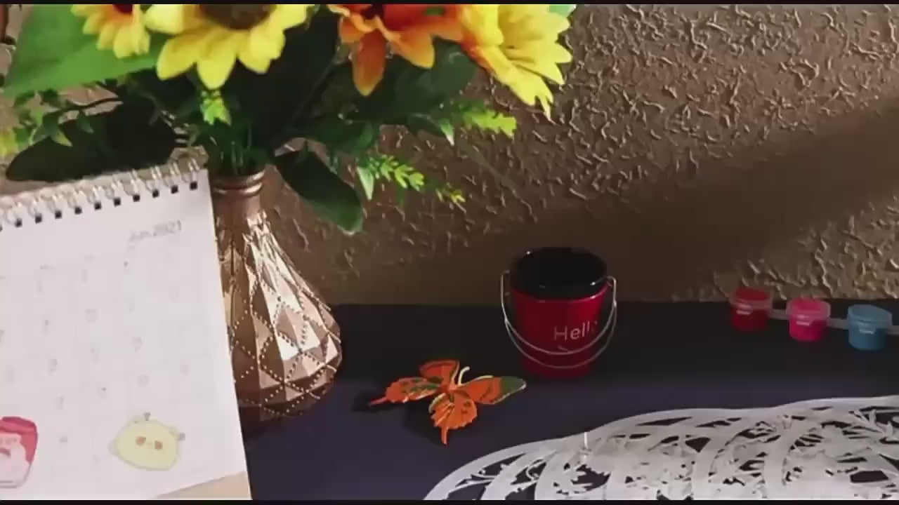 floral geometric mandala stencil for wall