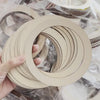 wooden hoop rings for macrame crafts