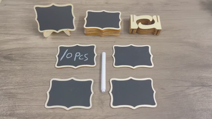 mini chalkboard for food signs