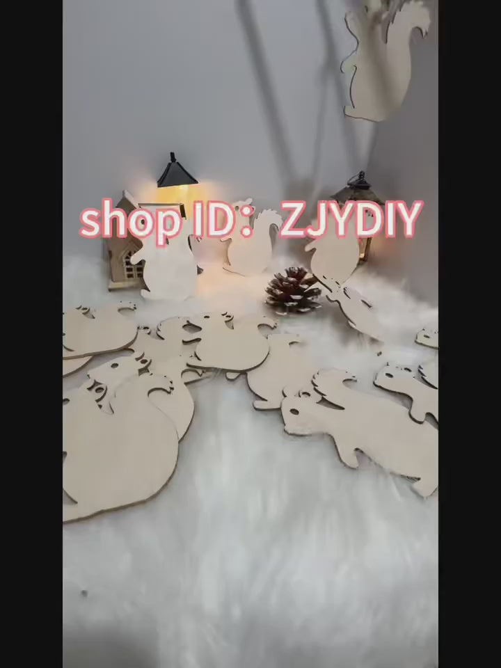 birthday party rustic ornaments