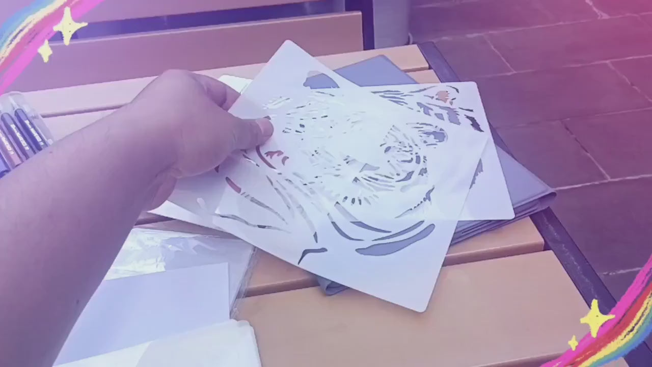 islamic calligraphy stencil for painting
