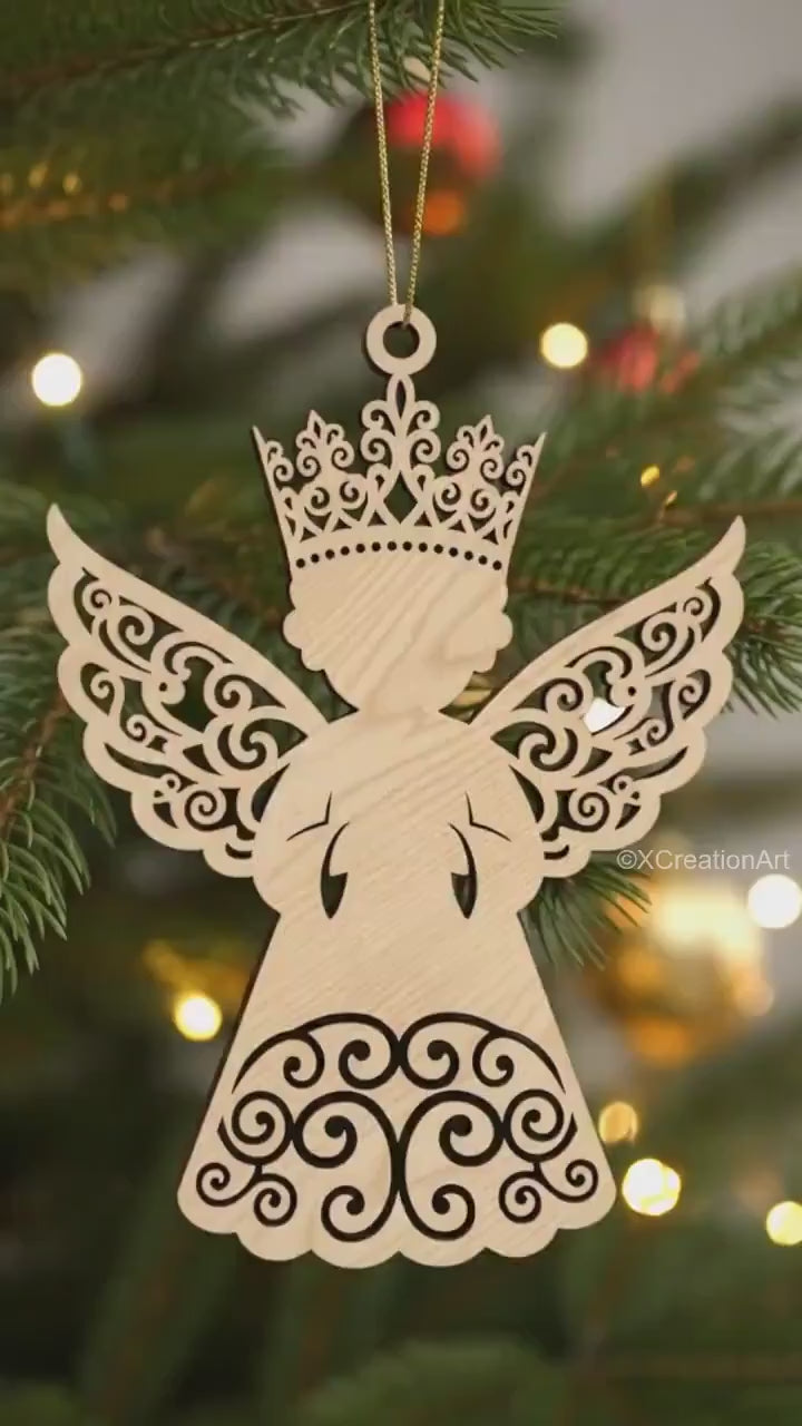 angel wing wood shapes
