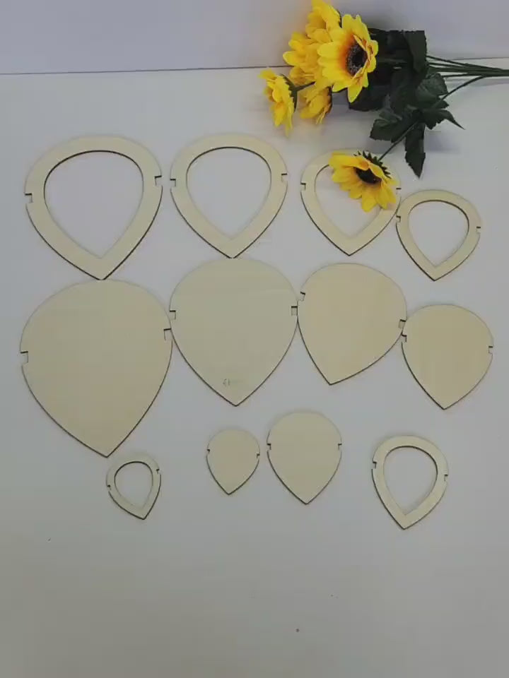 wood macrame cutting mold
