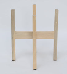 Whittlewud (12 in x 11 in) Wooden Modern Wood Plant Stand, Stylish Planter for Floor, Pot Stand for Indoor Plants for Balcony Wooden