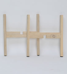 Whittlewud (12 in x 11 in) Wooden Modern Wood Plant Stand, Stylish Planter for Floor, Pot Stand for Indoor Plants for Balcony Wooden