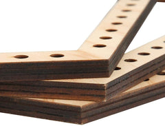 Whittlewud Pack of 3 Handmade Weaving Machine, DIY Wooden Knitting Loom DIY Handmade Household Weaving Machine Weaving Loom Arts & Crafts,for Knitting