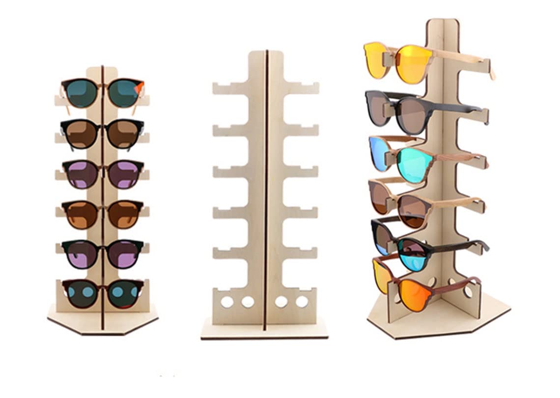 Display Stand Wood Sunglasses Shop Buy Wood Metal Sunglasses Wall
