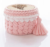 Cliths Wooden Basket Bottom, 5.9 inch Circular Crochet Basket Wood Base for DIY Craft Knitting Weaving Supplies Making Home Decoration