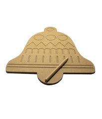 Whittlewud Bell Shape Wood Line & Maze Tracing Board, Montessori Preschool Learning Toys, Fine Motor Skills, Educational Toys for Kids with Attractive Bell Shape