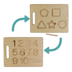 Numbers Shape Cutouts for DIY Craft