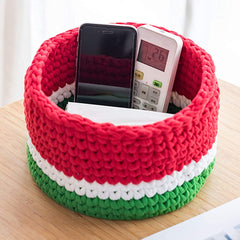 Cliths Crochet Yarn Basket Bottom for Making Crochet Knitting Bag Yarn Storage, Crochet Basket Wood Bases to Crochet with T-Shirt Yarn, Weaving Supplies and Home Decor Craft