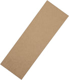 Whittlewud 3mm Thick Pack of 6 MDF Board, Hardboard Sheets for Crafts (5 x 15 in)