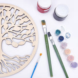 American-Elm (12 x 12) Inch Tree of Life Wooden Wall Art Sacred Geometry Home Decor, Laser Cut Wooden Wall Sculpture for Wall Hanging Decor Art Home Decoration