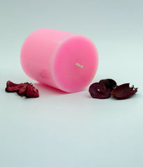 American-Elm Combo Pack of 2 Scented Rose & Lavendr Aroma Candles ( 2.5x2.5 Inch)