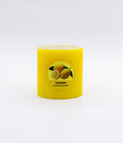 American-Elm Combo Pack of 3 Scented Rose Lemon & Strawberry Aroma Candles ( 2.5x2.5 Inch)