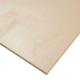 American-Elm 12mm x (12 x 12 Inch) Premium Baltic Birch Plywood- Pack of 6 Flat Birch Ply Sheets for Arts and Crafts, School Projects