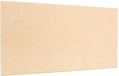 American-Elm 6mm x (12 x 12 Inch) Premium Baltic Birch Plywood- Pack of 3 Flat Birch Ply Sheets for Arts and Crafts, School Projects