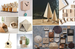 American-Elm 6mm x (12 x 12 Inch) Premium Baltic Birch Plywood- Pack of 3 Flat Birch Ply Sheets for Arts and Crafts, School Projects