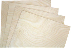 American-Elm 6mm Baltic Birch Plywood- Pack of 6 Birch Ply Sheets for Arts and Crafts (19.7x11.7 In)