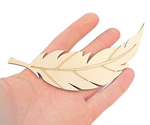 Feather 2 Cutouts Craft Shapes