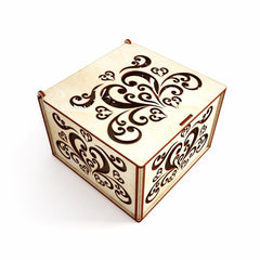 wood gift box for birthday