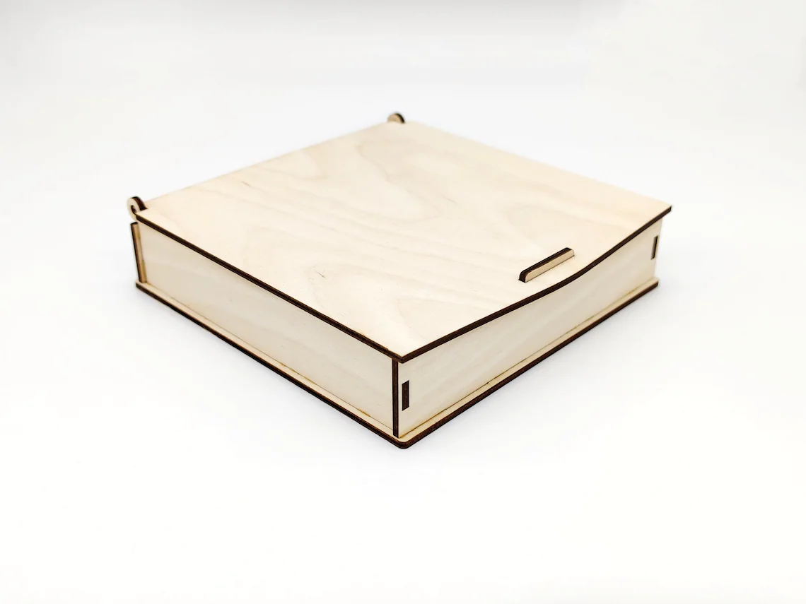 Wooden box for jewellery