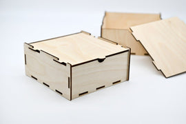 Wooden box for jewellery
